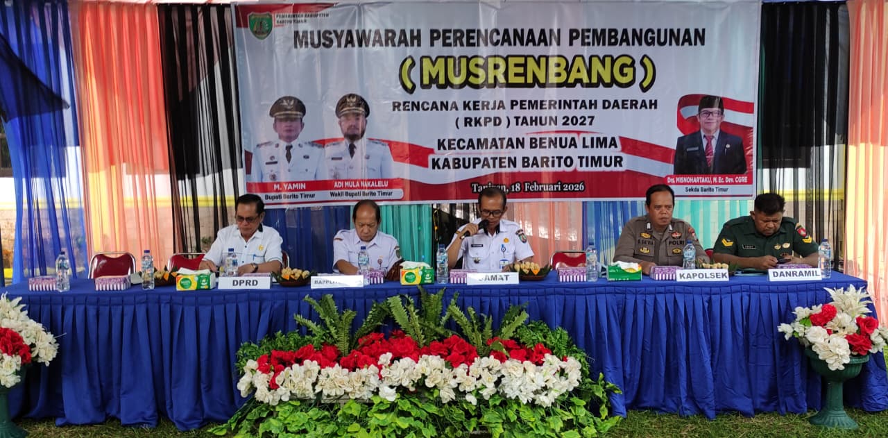 pemerintah-kecamatan-benua-lima-laksanakan-musrenbang-tingkat-kecamatan